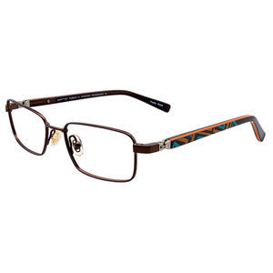 EASYTWIST ET976 Eyeglasses 010 Satin Dark Brown 47mm